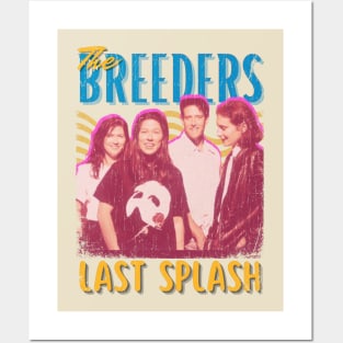 The Breeders Vintage 1989 // Last Splash Original Fan Design Artwork Posters and Art